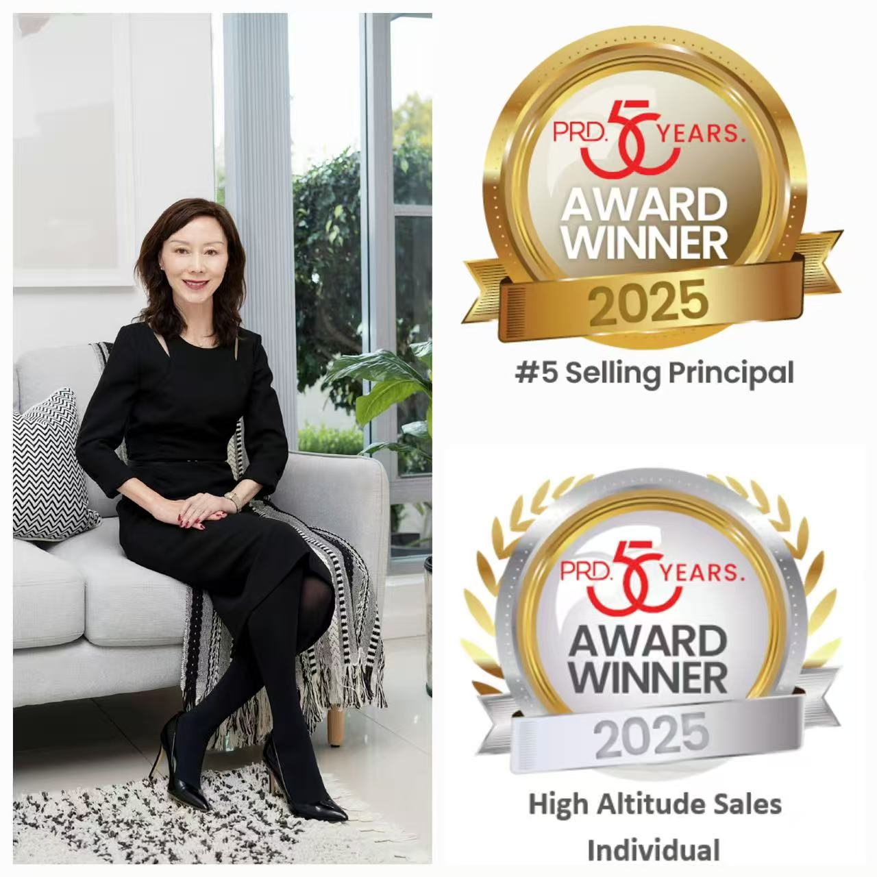 Mele Gong portrait and 2025 PRD awards